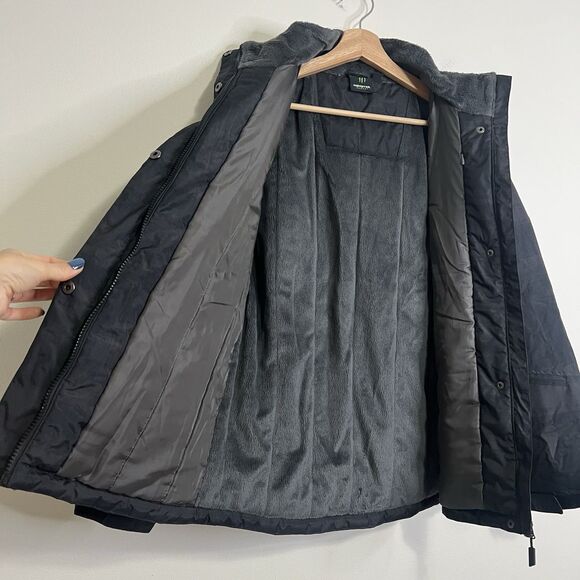 Monster Energy Drink Men's Black Hooded Fleece Lined Zip Jacket Sz Small - Picture 9 of 10